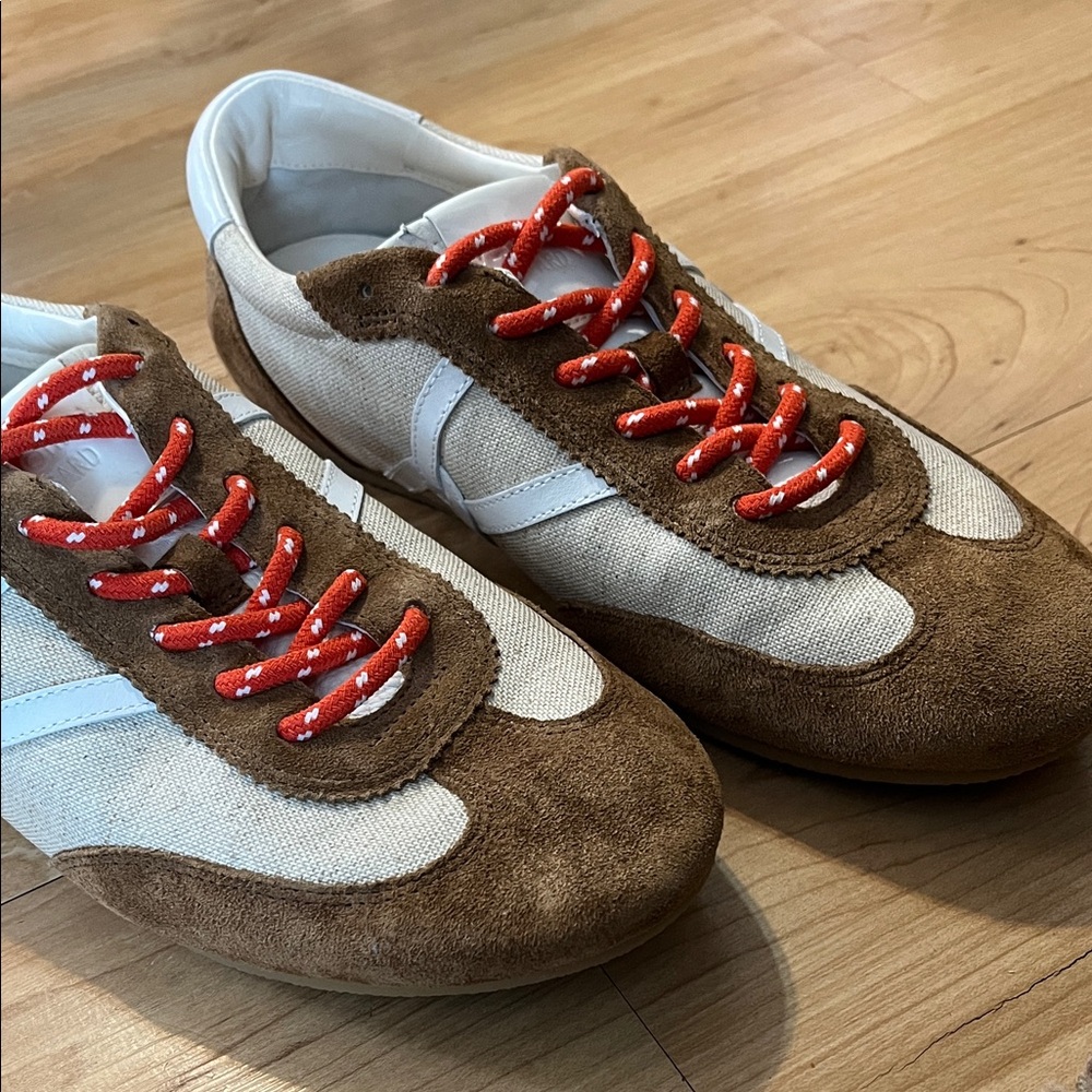 Veronica Beard canvas and suede sneakers - Picture 7 of 7
